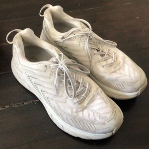 Outdoor Voice Hoka One One sneakers in white 8.5